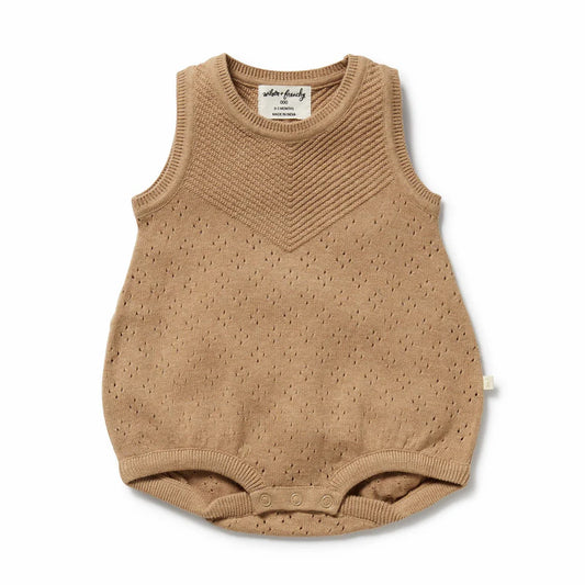 Wilson & Frenchy / Oat Organic Knitted Bodysuit