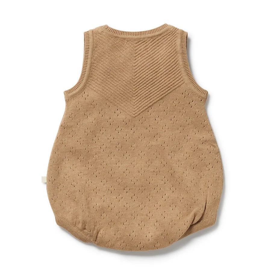 Wilson & Frenchy / Oat Organic Knitted Bodysuit