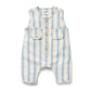 Wilson & Frenchy / Deep Blue Stripe Organic Growsuit