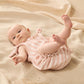 Wilson & Frenchy / Strawberry Wave Organic Terry Tie Playsuit