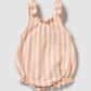 Wilson & Frenchy / Strawberry Wave Organic Terry Tie Playsuit