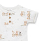 Aster & Oak / Teddy Picnic AOP / Onesie