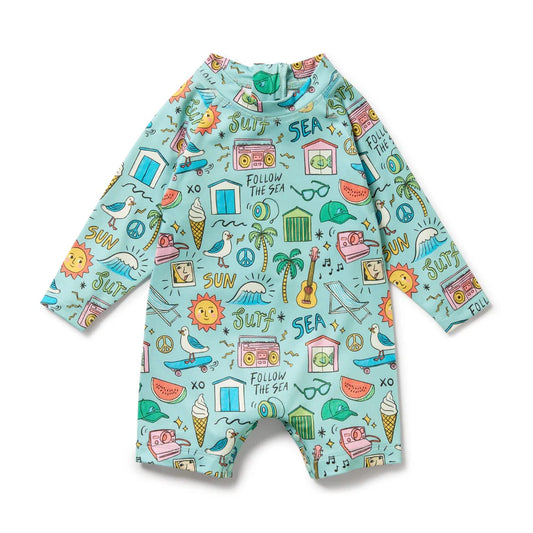 Wilson & Frenchy / Sun Surf & Sea One Piece Boyleg Swimsuit