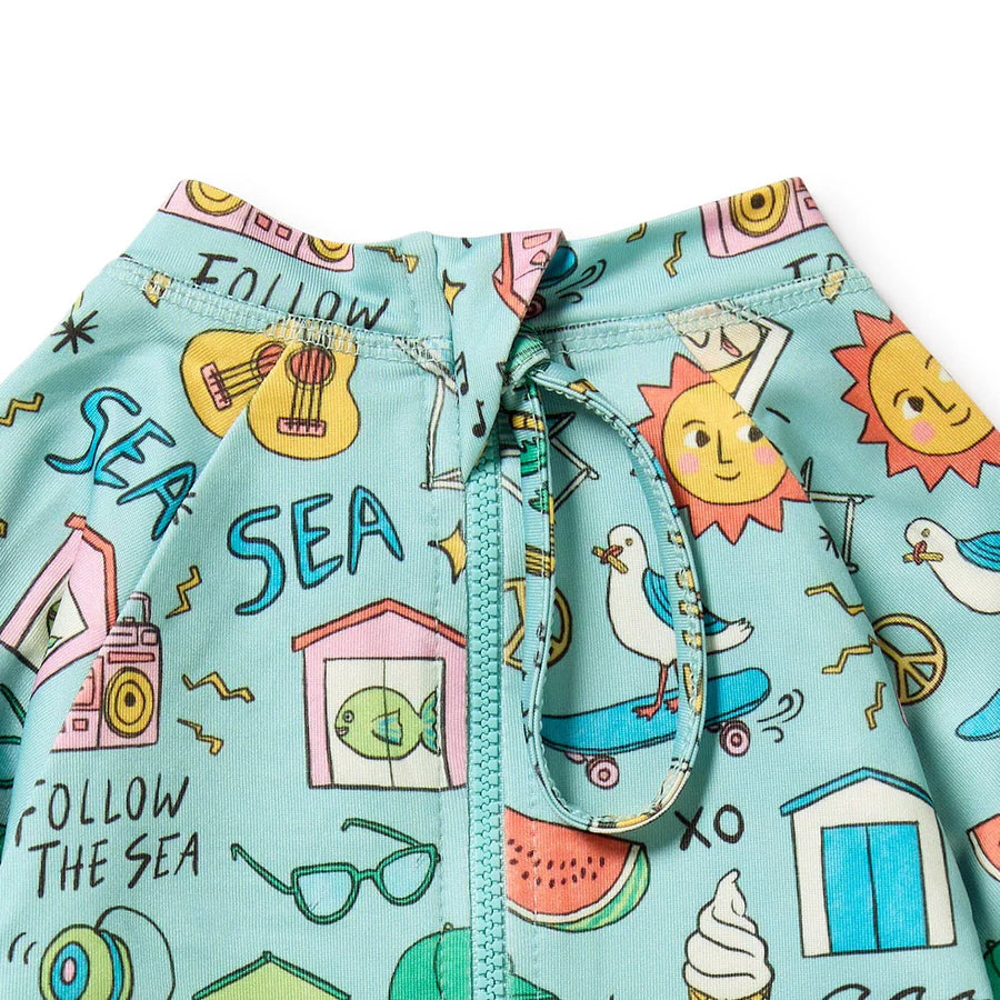 Wilson & Frenchy / Sun Surf & Sea One Piece Boyleg Swimsuit