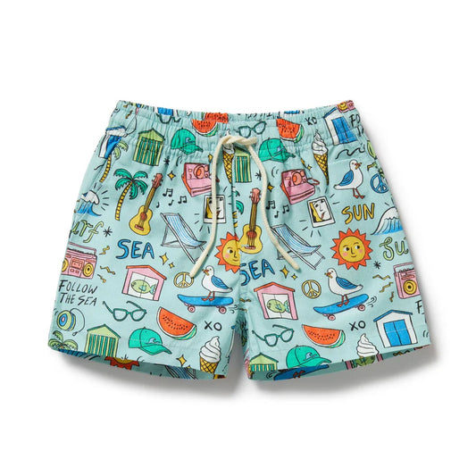 Wilson & Frenchy / Sun Surf & Sea Swim Board Short