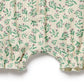 Wilson & Frenchy / Periwinkle Organic Ruffle Zipsuit