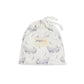Indigo & Lellow / Cot Sheets - Whale