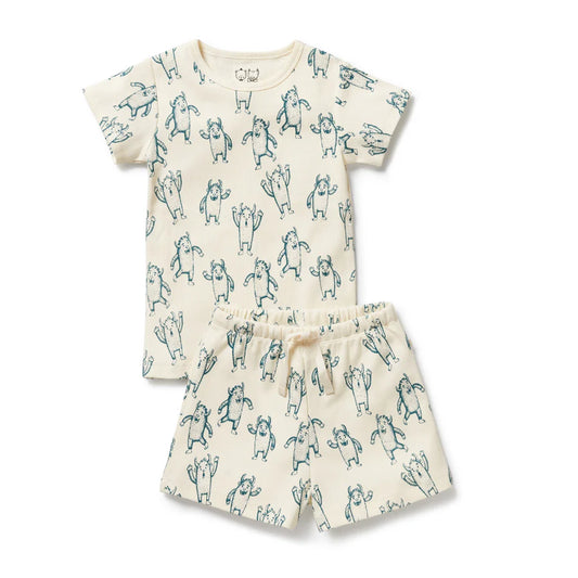 Wilson & Frenchy / Yeti Organic Short Sleeved Pyjamas