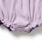Wilson & Frenchy / Lavender Shells Organic Terry Tie Playsuit