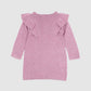 Bebe By Minihaha / Pointelle Knitted Dress - Dark Lilac
