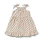 Wilson & Frenchy / Little Blossom Organic Crinkle Ruffle Dress