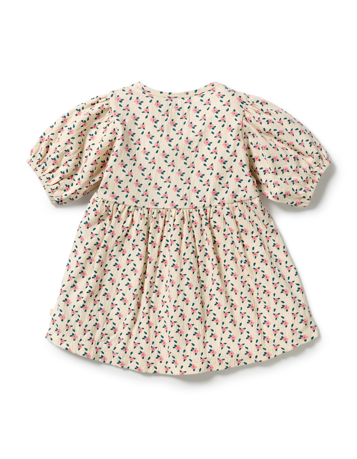 Wilson & Frenchy / Little Blossom Organic Crinkle Button Dress