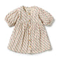 Wilson & Frenchy / Little Blossom Organic Crinkle Button Dress
