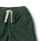 Wilson & Frenchy / Moss Green Organic Cord Short