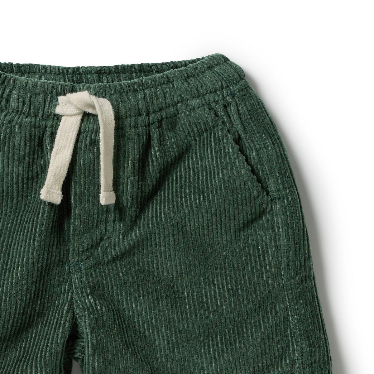 Wilson & Frenchy / Moss Green Organic Cord Short