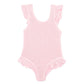 Minihaha Swimwear / Pale Pink Crinkle Swimsuit