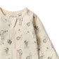 Wilson & Frenchy / Whispering Willows Organic Zipsuit with Feet