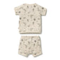 Wilson & Frenchy / Whispering Willows Organic Kimono Set