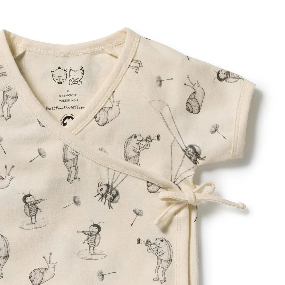 Wilson & Frenchy / Whispering Willows Organic Kimono Set