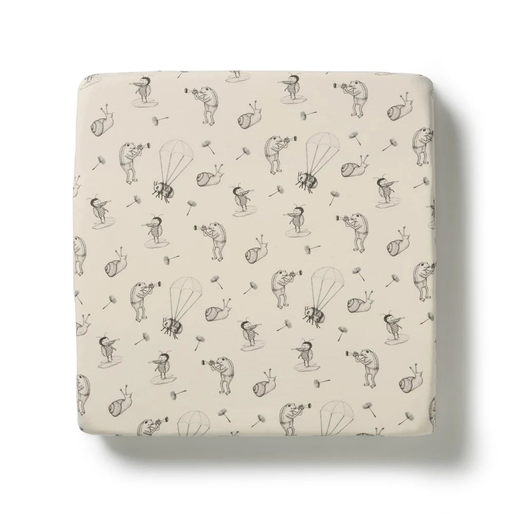 Wilson & Frenchy / Whispering Willows Organic Cot Sheet