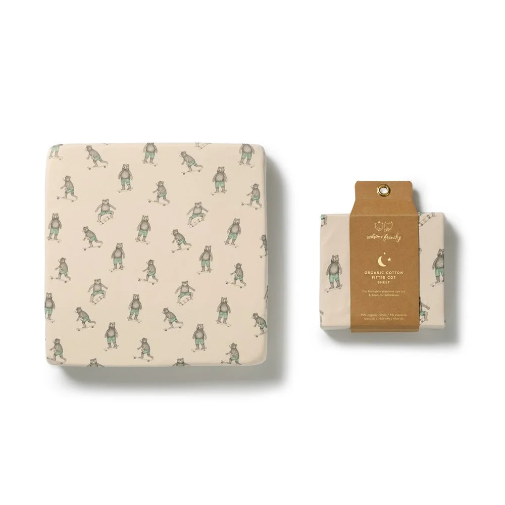 Wilson & Frenchy / Skater Club Organic Cot Sheet