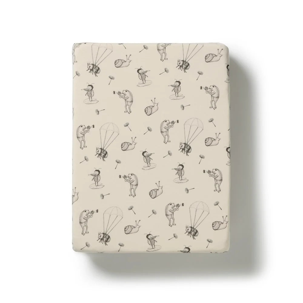 Wilson & Frenchy / Whispering Willows Organic Bassinet Sheet