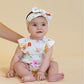 Fox & Finch / Grow Songbird Ditsy Overalls