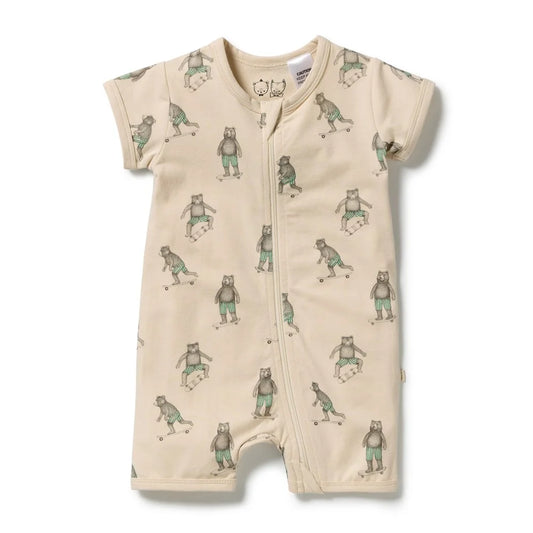 Wilson & Frenchy / Skater Club Organic Boyleg Zipsuit