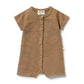 Wilson & Frenchy / Ginger Snap Organic Knitted Pointelle Growsuit