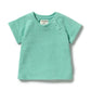 Wilson & Frenchy / Seafoam Organic Terry Tee