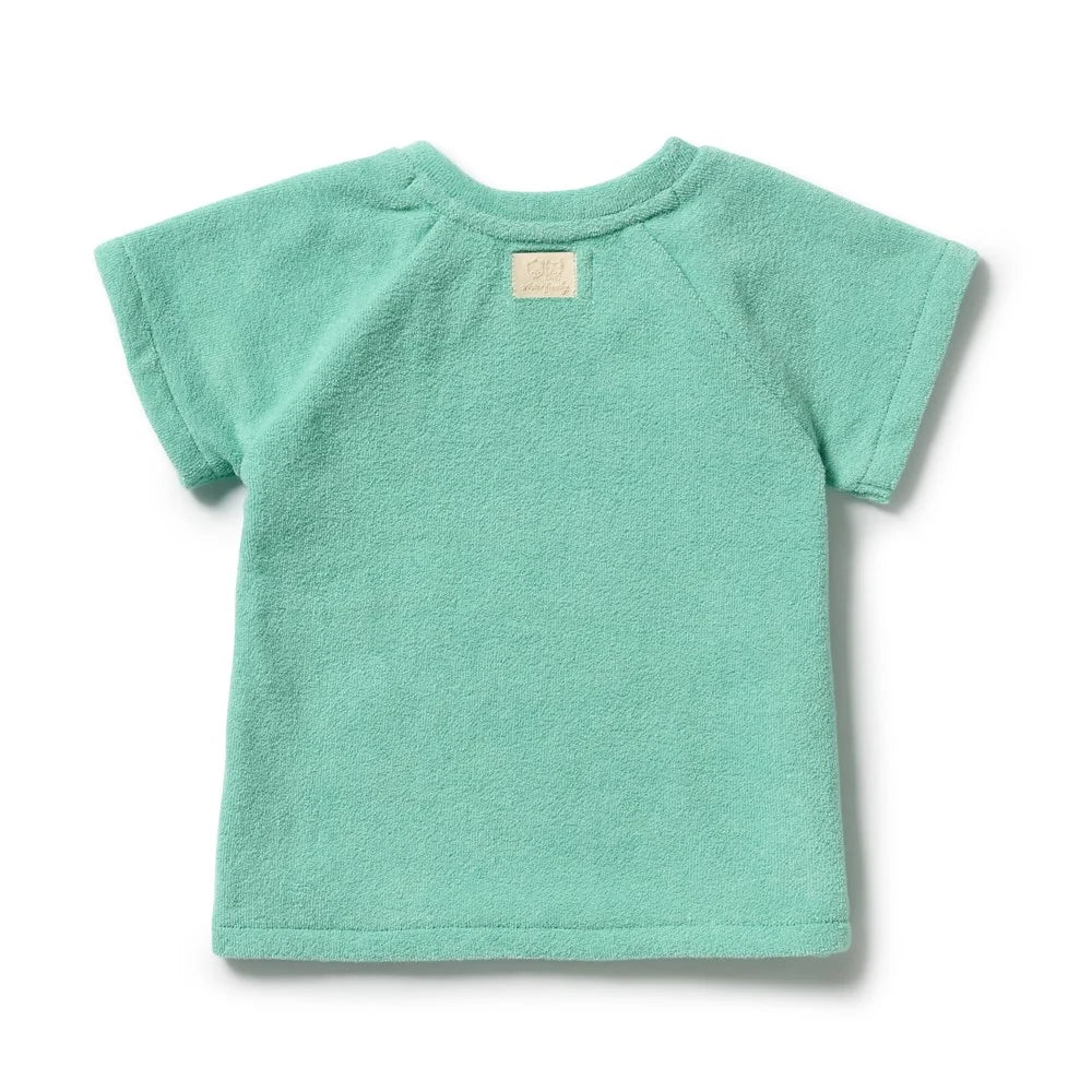 Wilson & Frenchy / Seafoam Organic Terry Tee