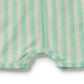 Wilson & Frenchy / Seafoam Stripe Organic Terry Growsuit
