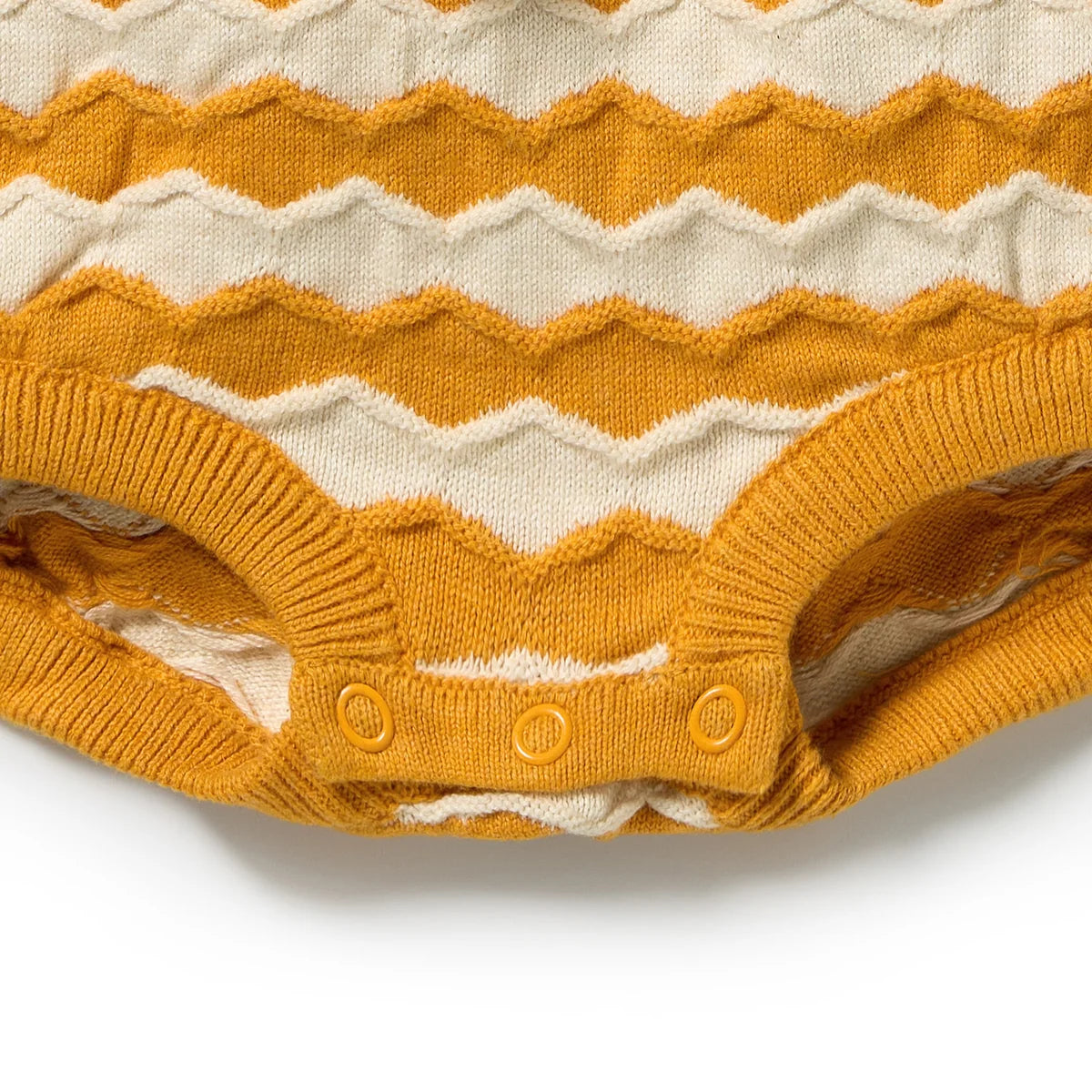 Wilson & Frenchy / Marmalade Organic Knitted Chevron Bodysuit