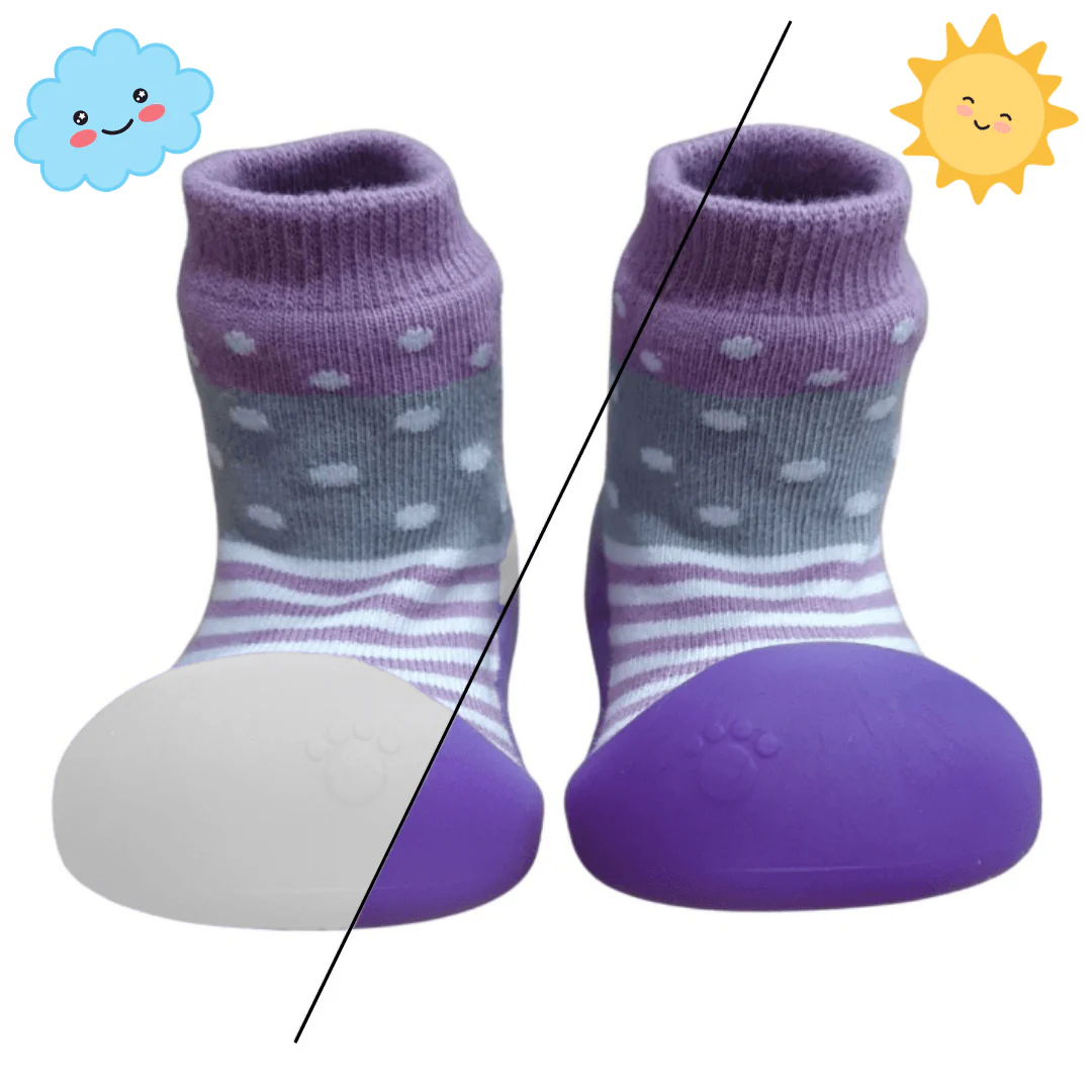Big Toes Australia - Modern Polka/Lilac