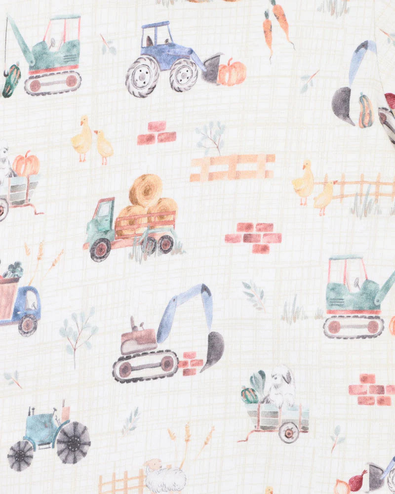 Bebe By Minihaha / Clayton Print Sheep Romper