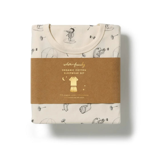 Wilson & Frenchy / Whispering Willows Organic Short Sleeved Pyjamas