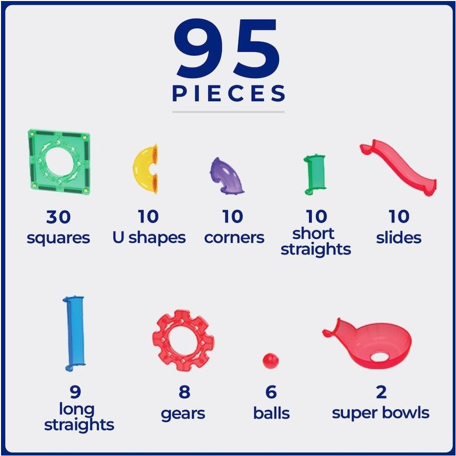 TileTek / Ball Run Set 95 Pieces