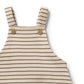 Wilson & Frenchy / Nutmeg Stripe Organic Waffle Overall