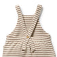 Wilson & Frenchy / Nutmeg Stripe Organic Waffle Overall