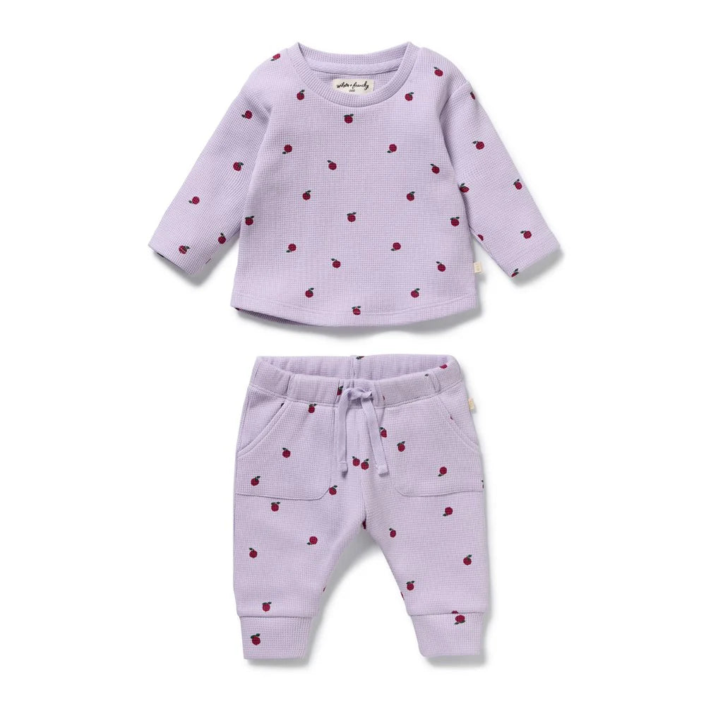 Wilson & Frenchy / Berry Plums Organic Waffle Set