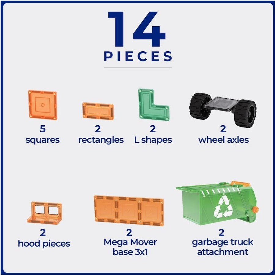 TileTek / Mega Recycling Truck 14 Piece