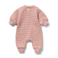 Wilson & Frenchy / Rose Organic Quilted Growsuit