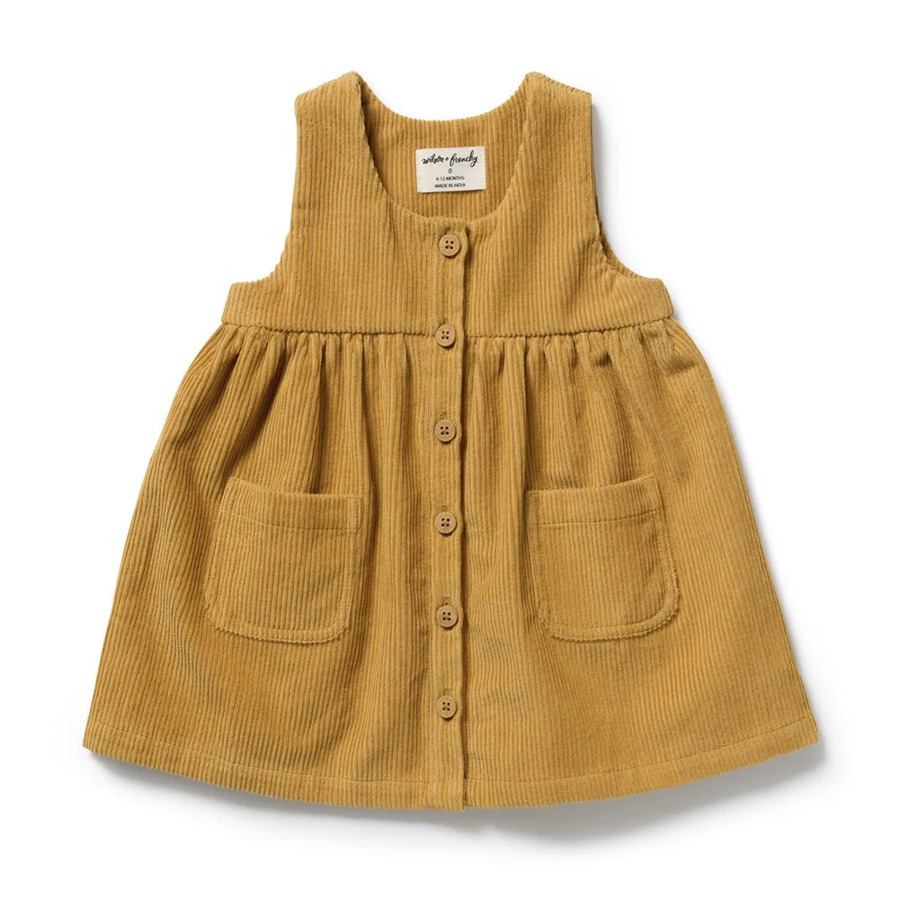 Wilson & Frenchy / Amber Glow Organic Cord Dress
