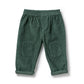 Wilson Frenchy / Moss Green Organic Cord Pant