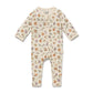 Wilson & Frenchy / Maple Glow Organic Zipsuit with Feet