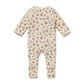Wilson & Frenchy / Maple Glow Organic Zipsuit with Feet
