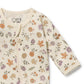 Wilson & Frenchy / Maple Glow Organic Zipsuit with Feet
