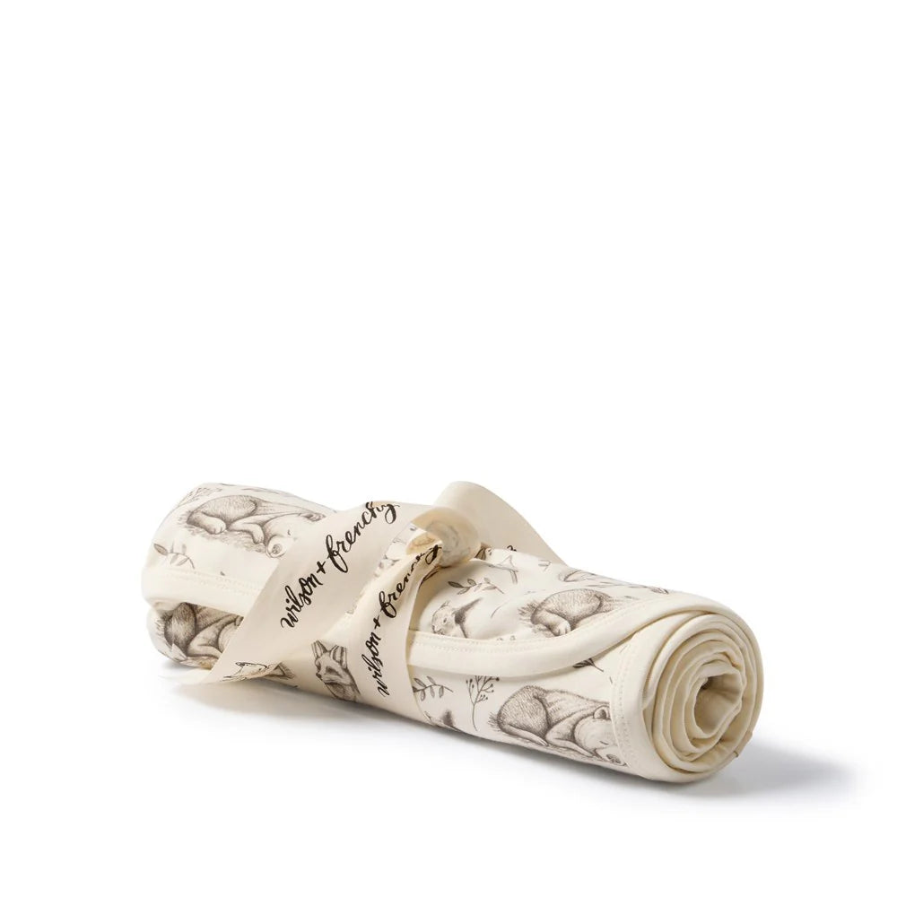 Wilson & Frenchy / Foxglove Forest Organic Bunny Rug
