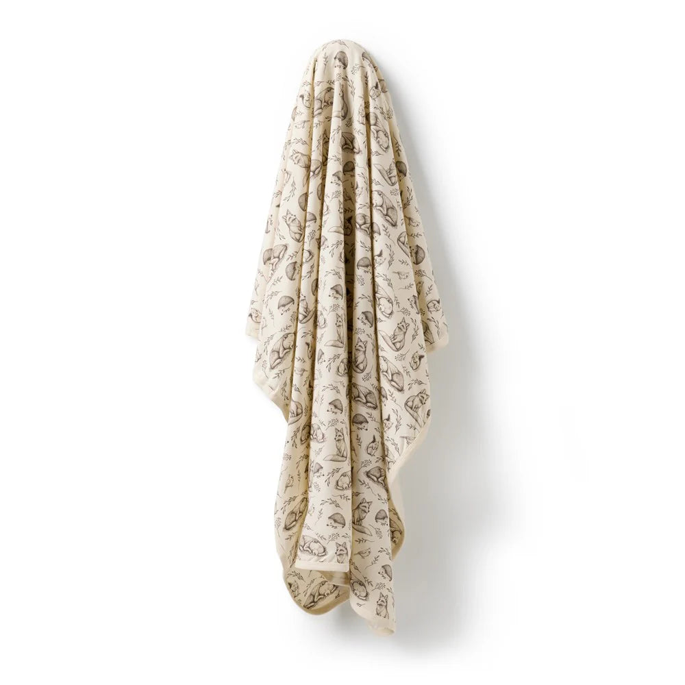 Wilson & Frenchy / Foxglove Forest Organic Bunny Rug
