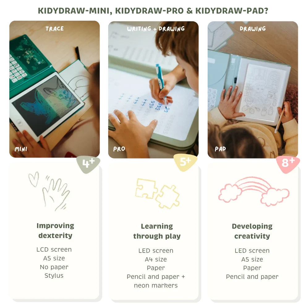 Kidydraw Pad / Animals